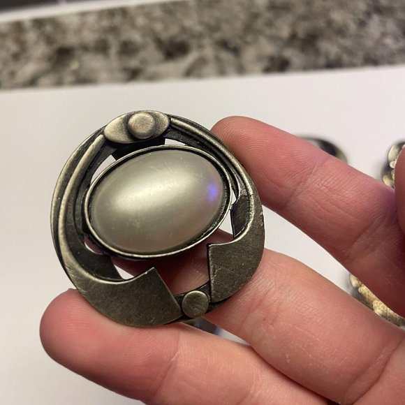 Lot Of 3 Statement Vintage / Modern Clip On Clip-on Earrings Dress up - Picture 6 of 10